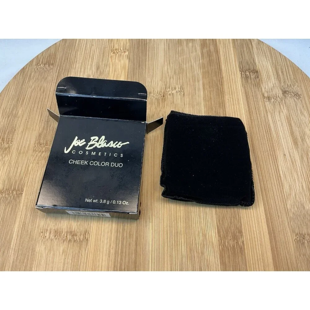 Joe Blasco Cheek Color Duo 0.13 Oz. Magenta Fling Haughty Bronze NIB